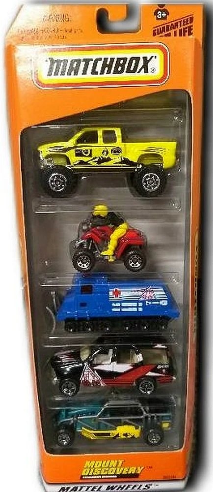 Hot Wheels Mount Discovery 5-Pack