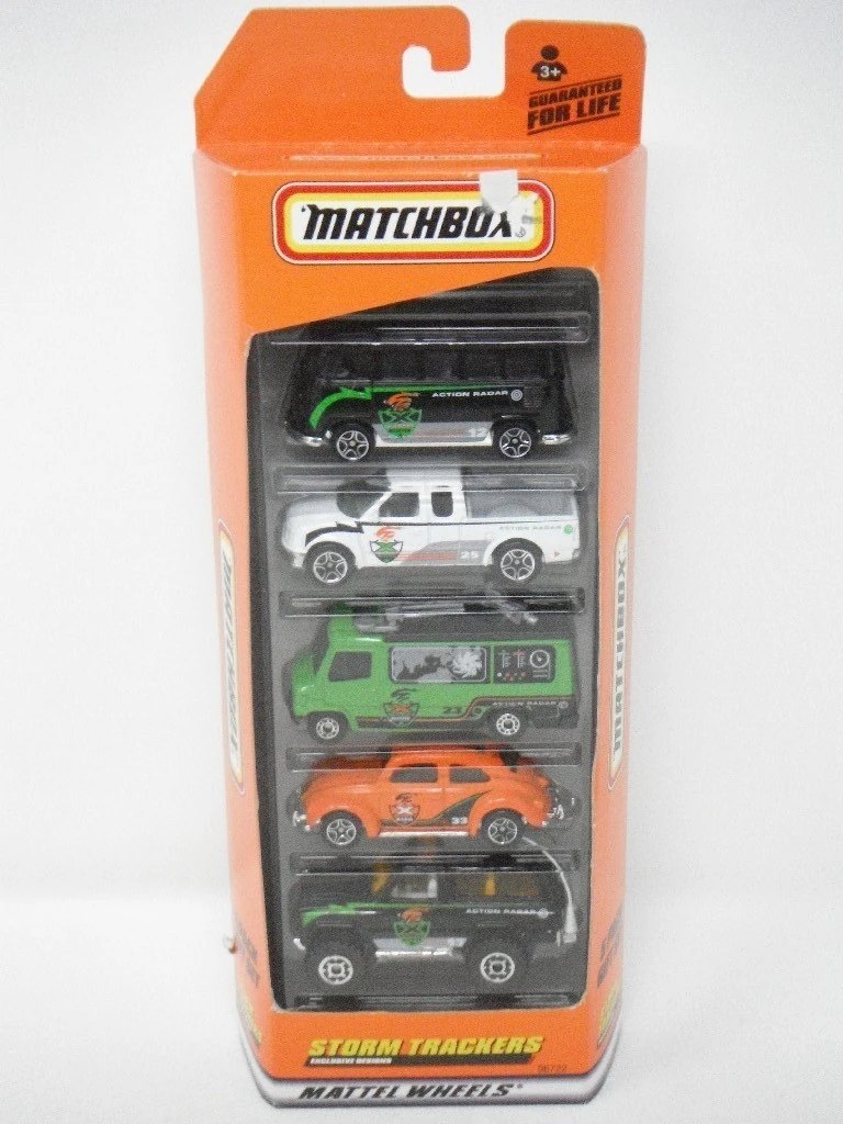 Hot Wheels Storm Trackers 5-Pack