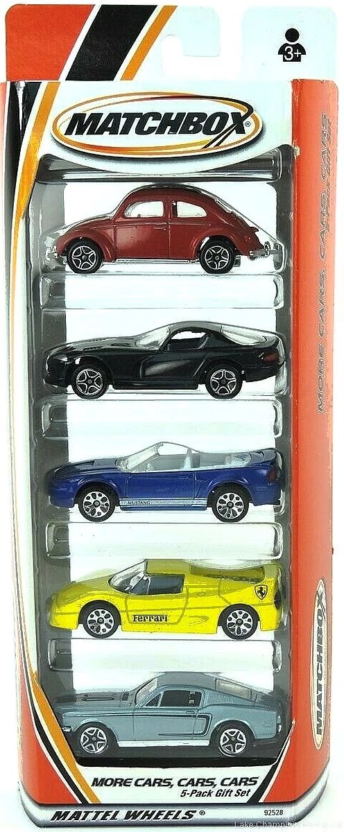 Hot Wheels More Cars, Cars, Cars 5-Pack