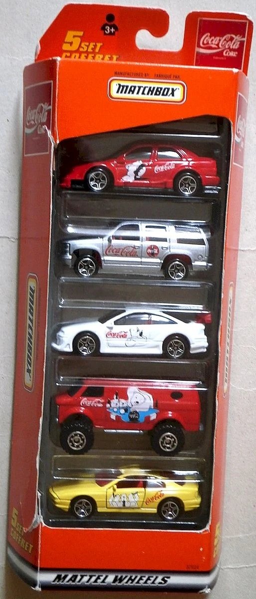 Hot Wheels Coca-Cola 5-Pack