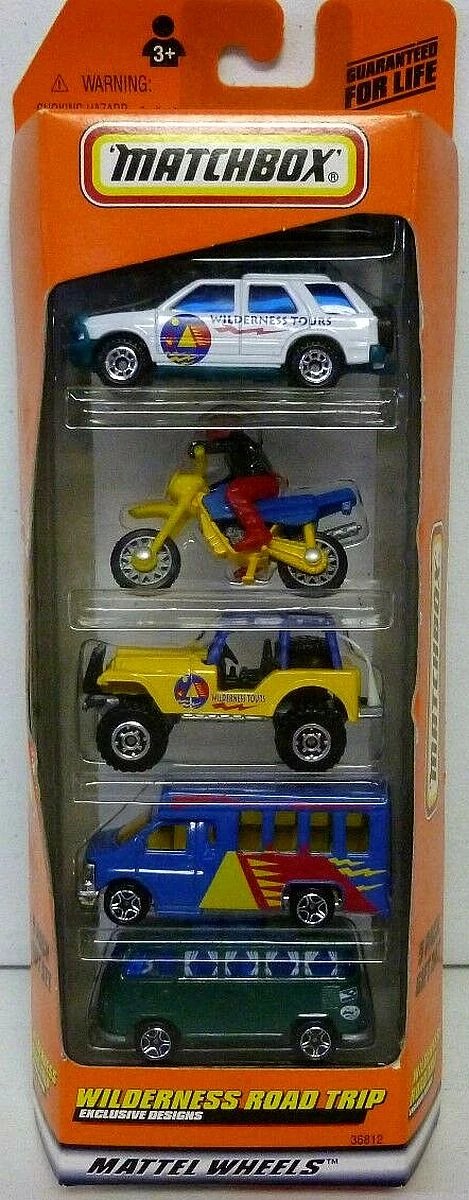 Hot Wheels Wilderness Road Trip 5-Pack