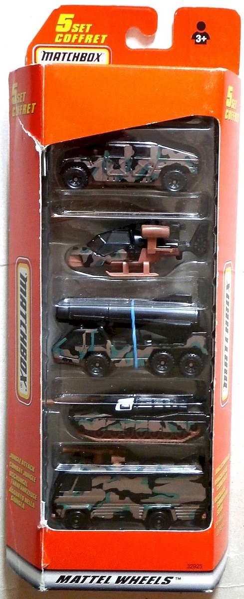 Hot Wheels Jungle Attack 5-Pack