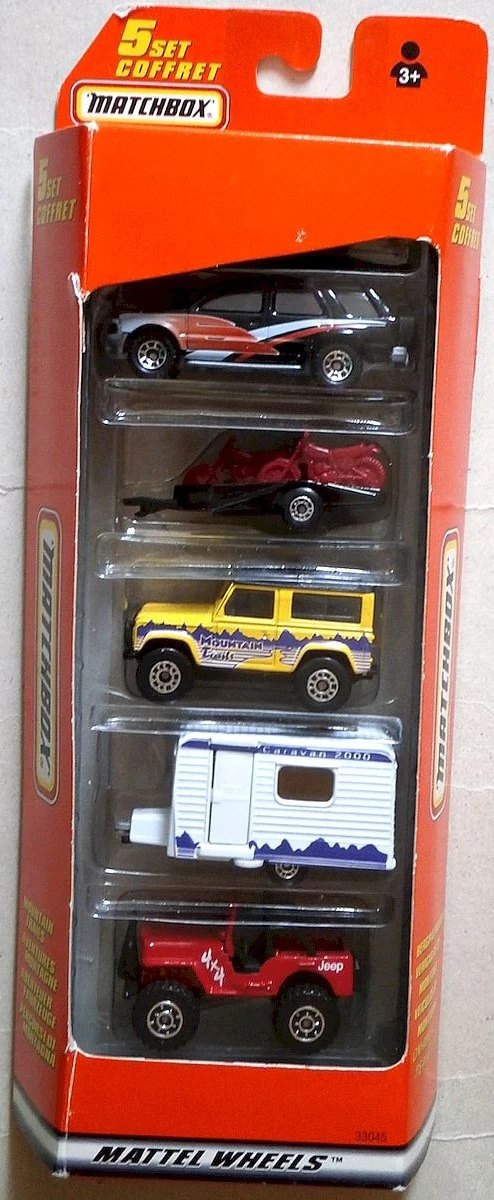 Hot Wheels Mountain Trails 5-Pack