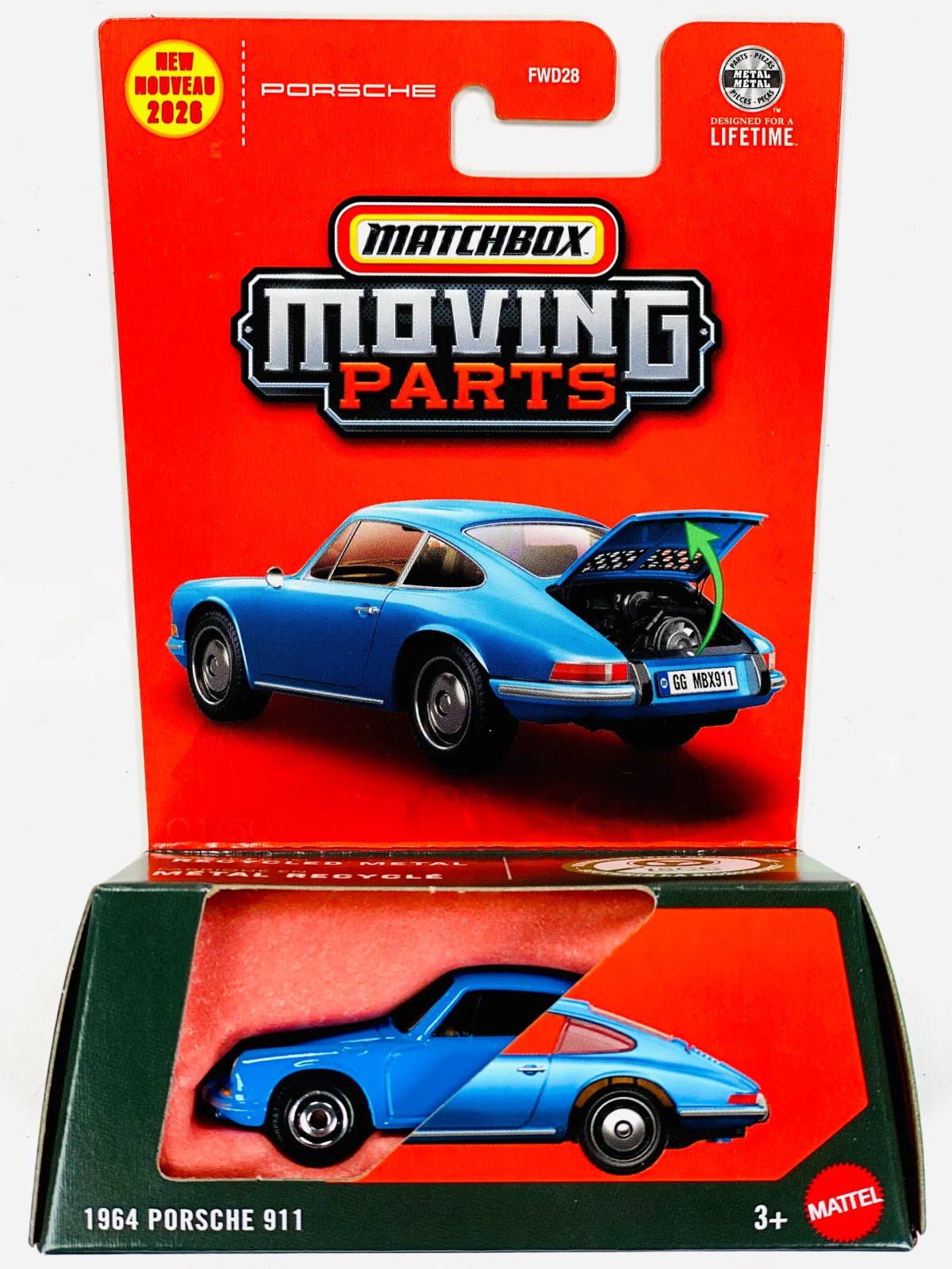 Hot Wheels 1964 Porsche 911