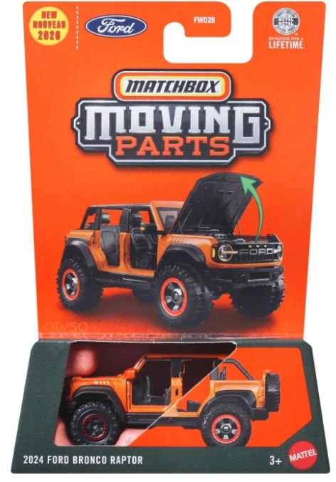 Hot Wheels 2024 Ford Bronco Raptor