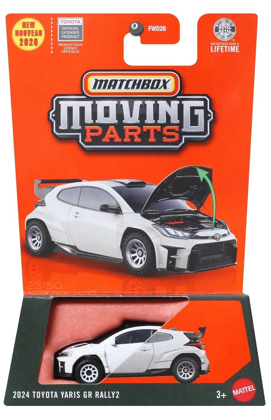 Hot Wheels 2024 Toyota Yaris GR Rally2