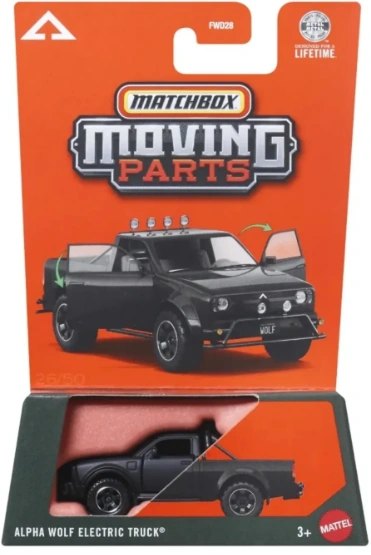 Hot Wheels Alpha Wolf Electric Truck