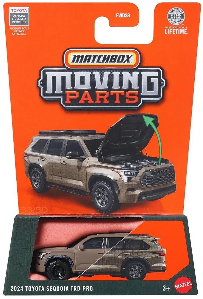 Hot Wheels 2024 Toyota Sequoia TRD PRO
