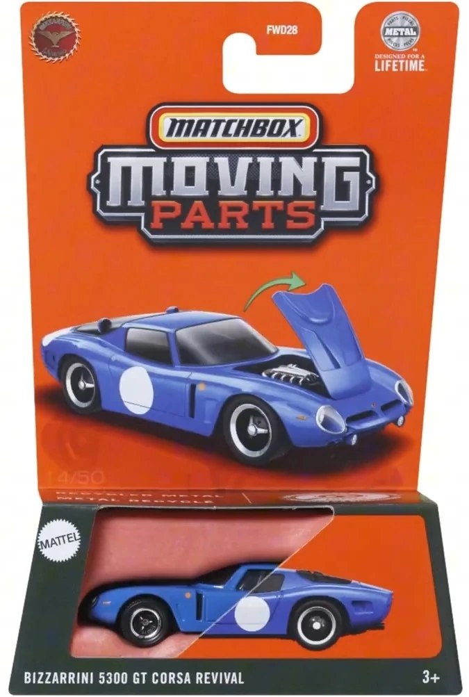 Hot Wheels Bizzarrini 5300 GT Corsa Revival