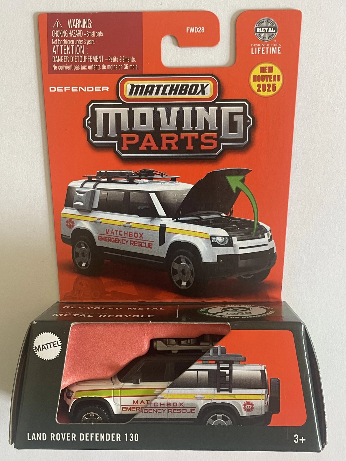 Hot Wheels Land Rover Defender 130