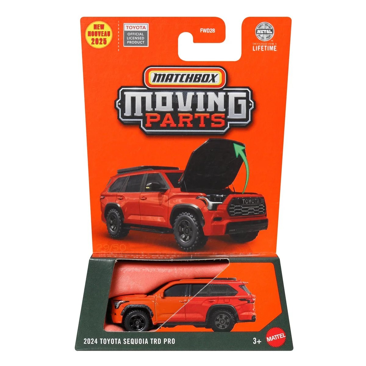 Hot Wheels 2024 Toyota Sequoia TRD PRO