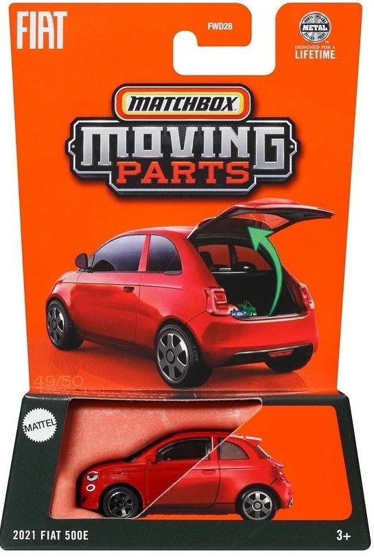 Hot Wheels 2021 Fiat 500e