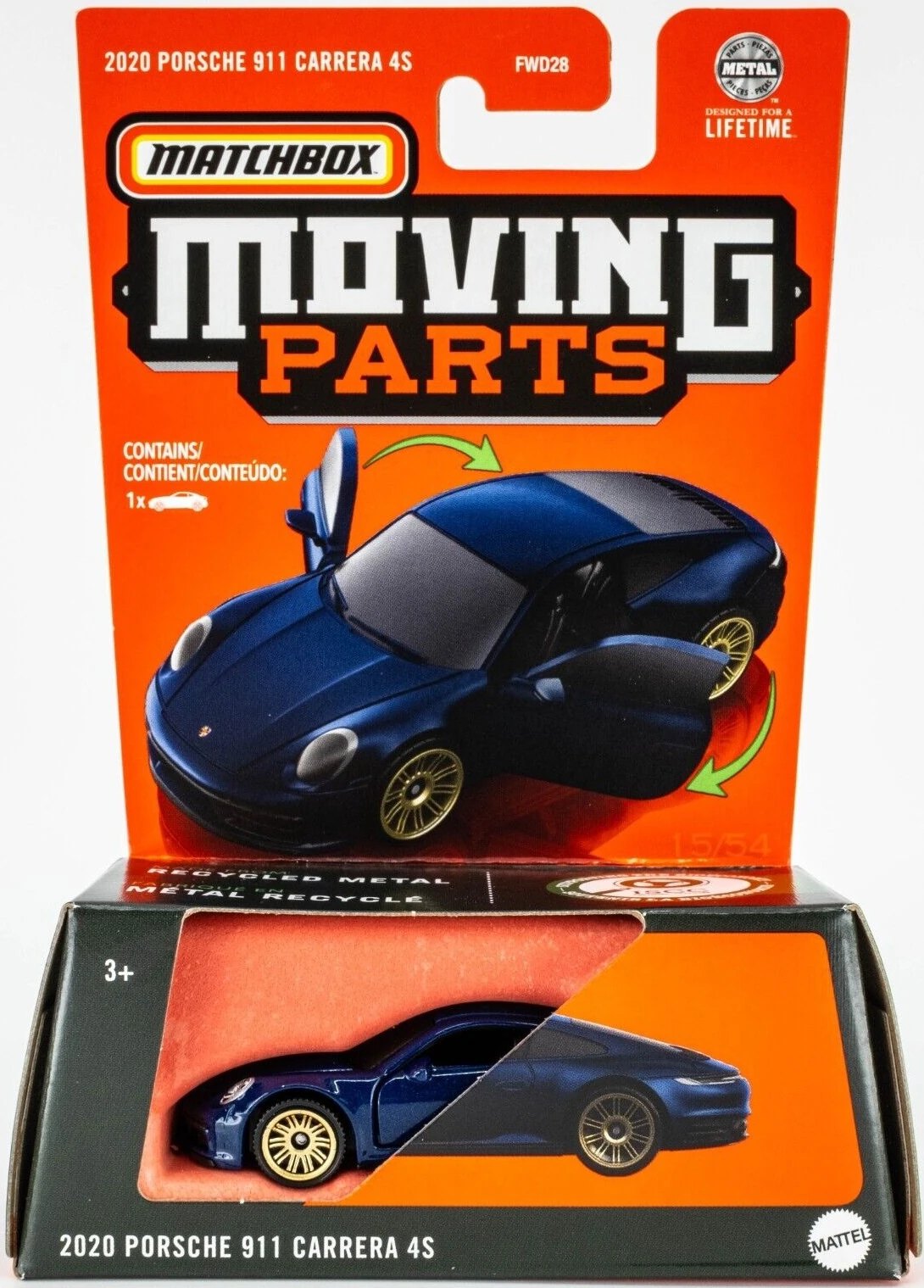 Hot Wheels 2020 Porsche 911 Carrera 4S