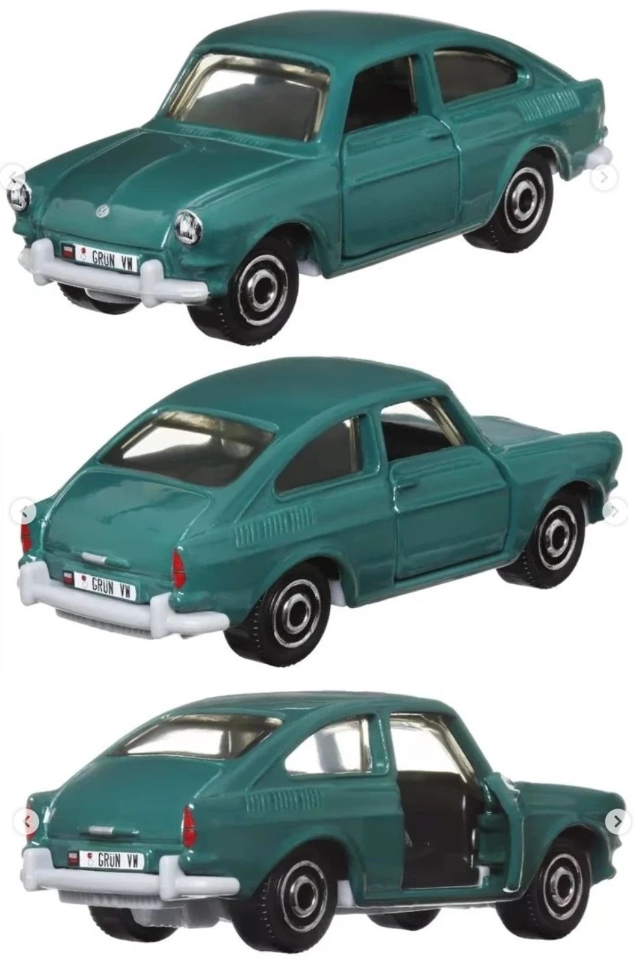 2024 1965 Volkswagen 1600 TL Fastback Green: No package: Image 2
