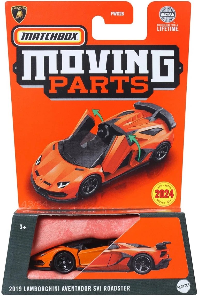 Hot Wheels 2019 Lamborghini Aventador SVJ Roadster