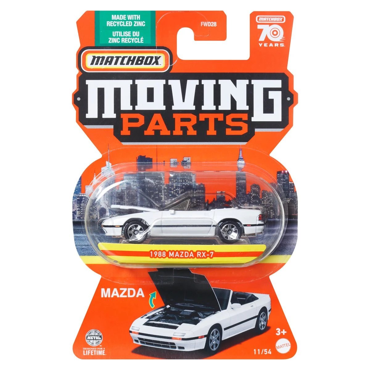 Hot Wheels 1988 Mazda RX-7