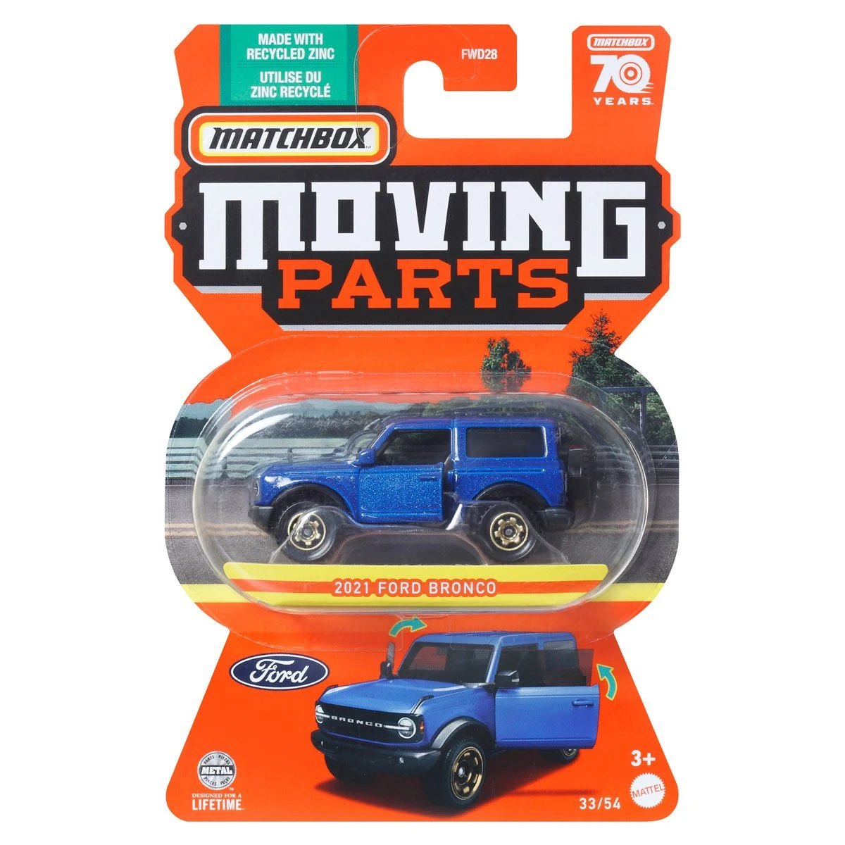 Hot Wheels 2021 Ford Bronco