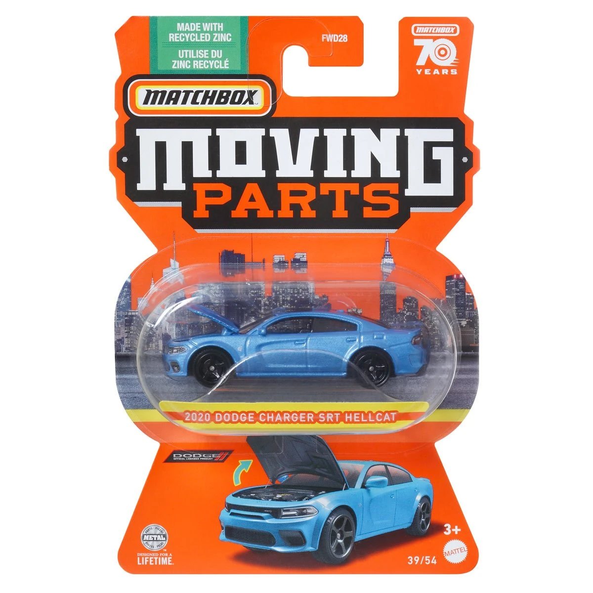 Hot Wheels 2020 Dodge Charger SRT Hellcat