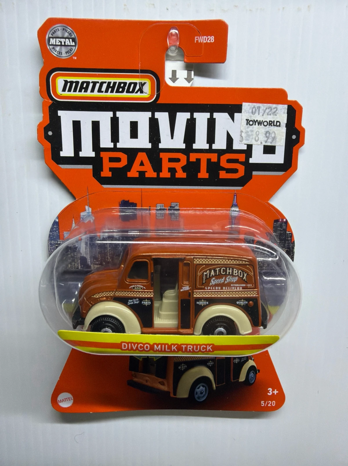 2021 Divco Milk Truck Brown: Long Card: Image 2
