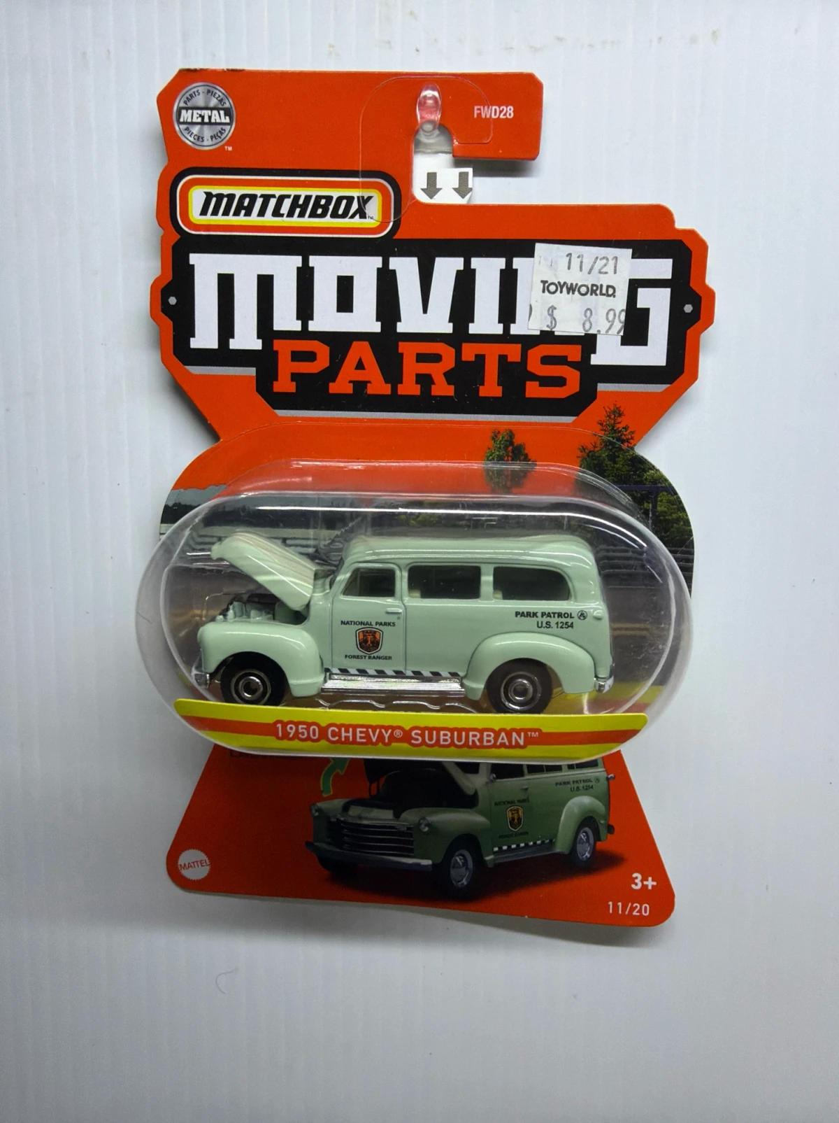 2021 1950 Chevy Suburban Green: Long Card: Image 2