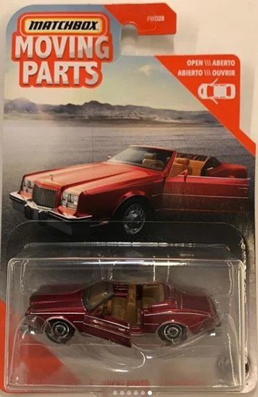 Hot Wheels 83 Buick Riviera Convertible