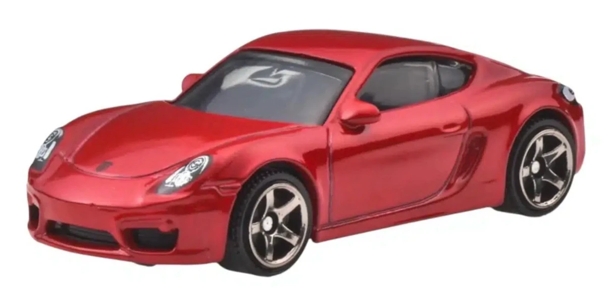 2025 Porsche Cayman Red: No Package: Image 2