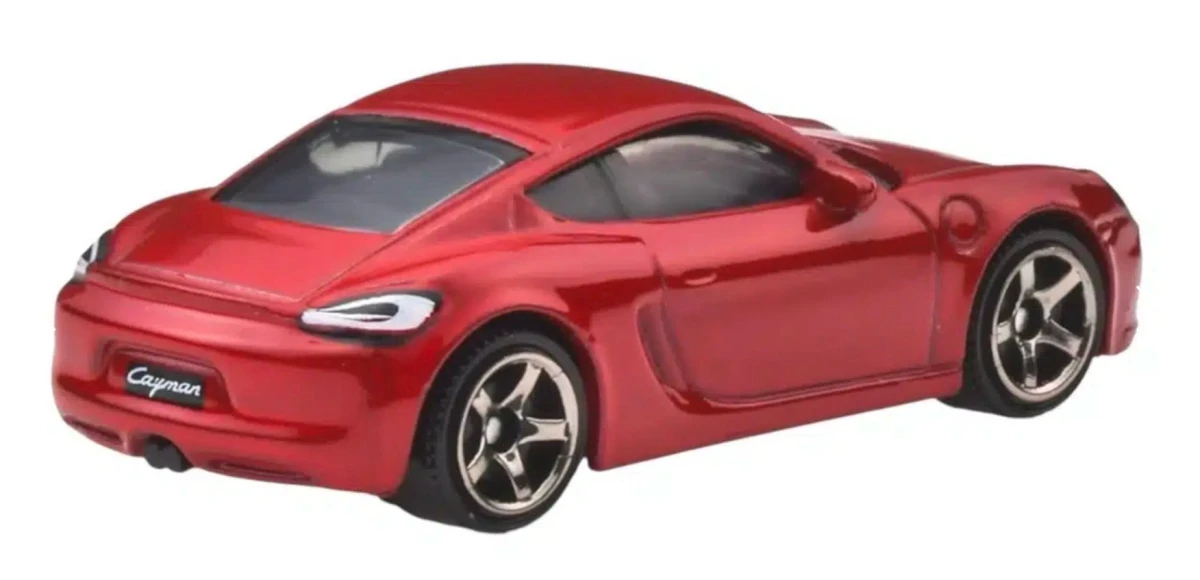2025 Porsche Cayman Red: No Package: Image 3