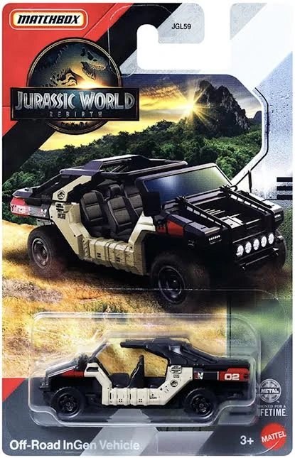 Hot Wheels Off-Road InGen Vehicle
