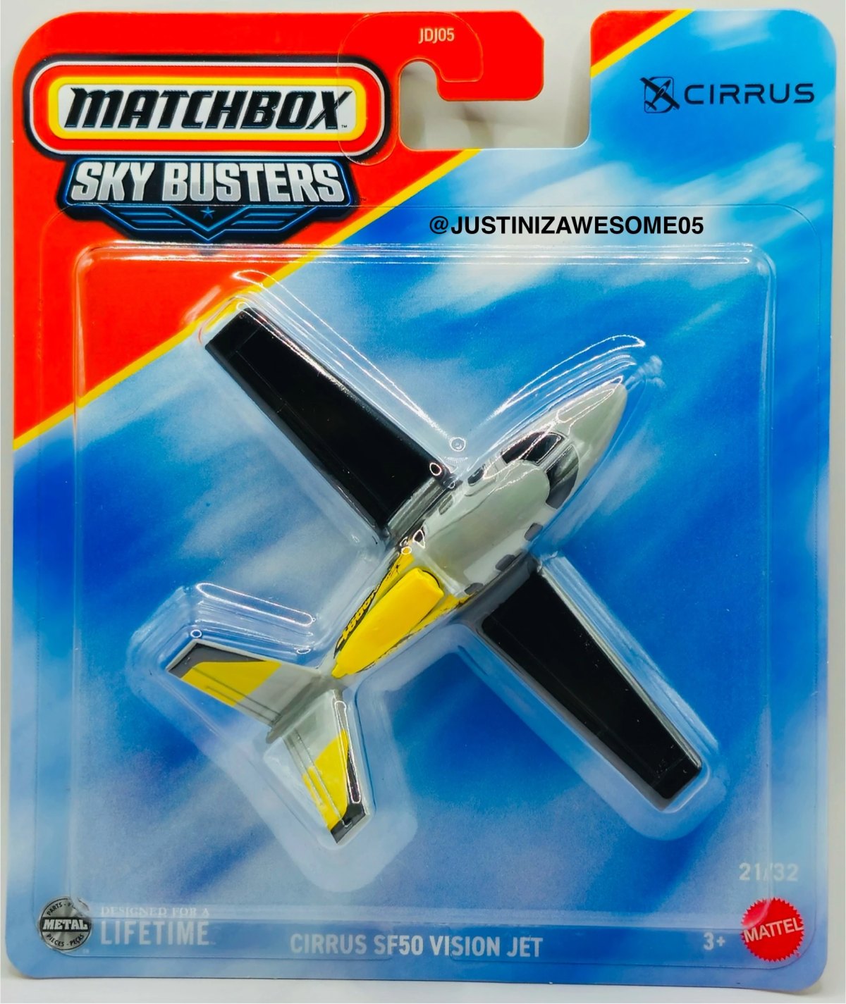 Hot Wheels Cirrus SF50 Vision Jet