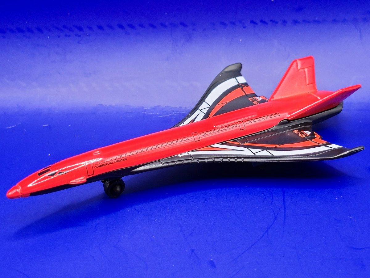 2025 MBX Hypersonic Jet Red: No package: Image 2