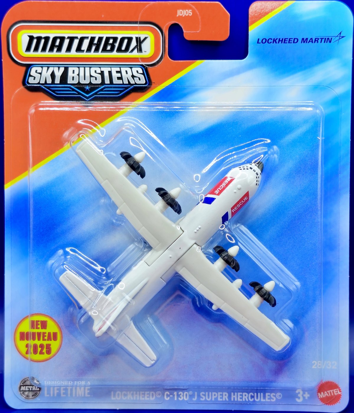 Hot Wheels Lockheed C-130J Super Hercules