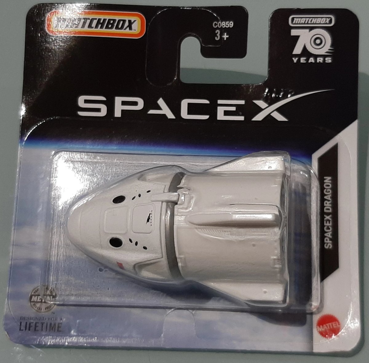 Hot Wheels SpaceX Dragon