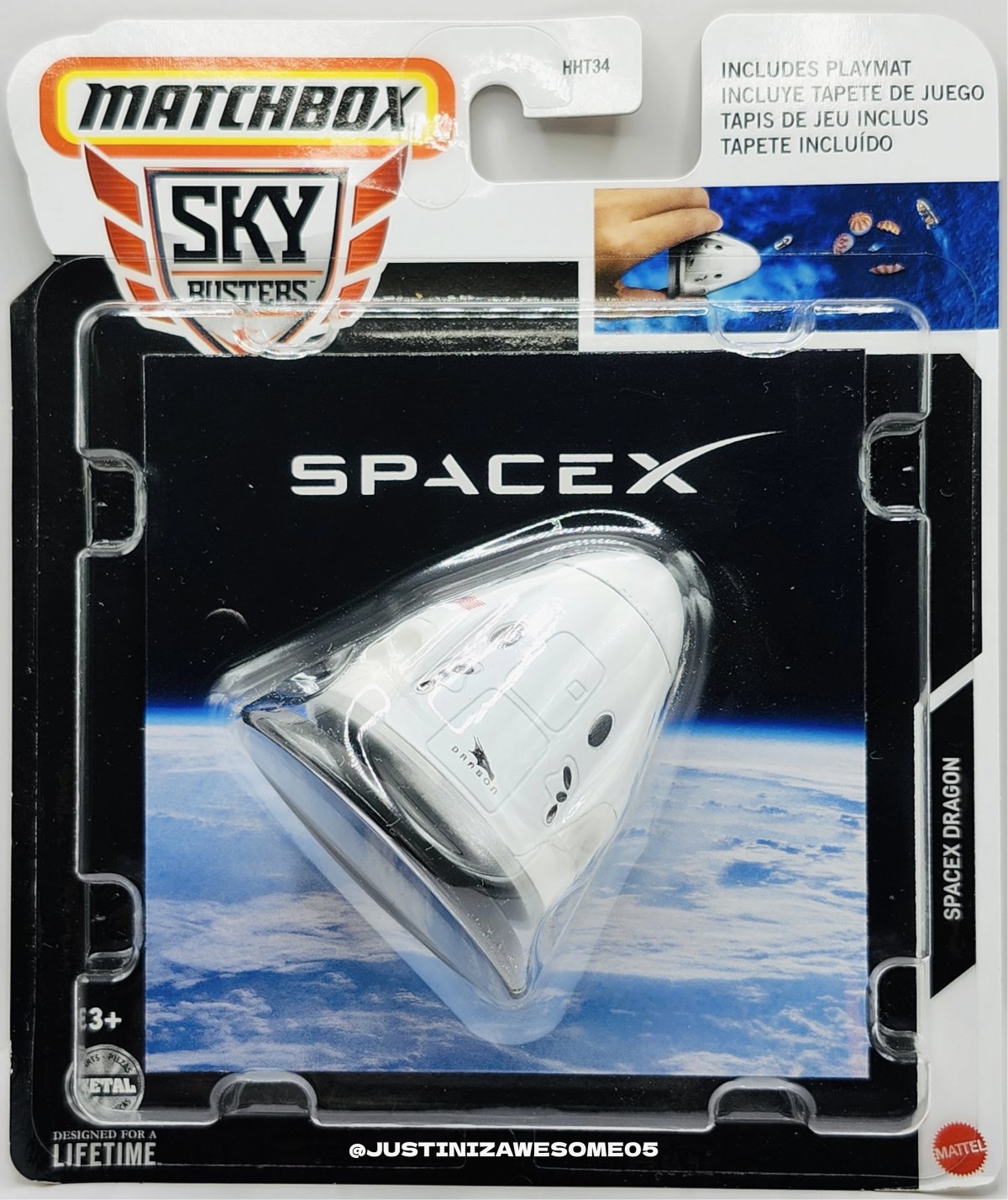Hot Wheels SpaceX Dragon