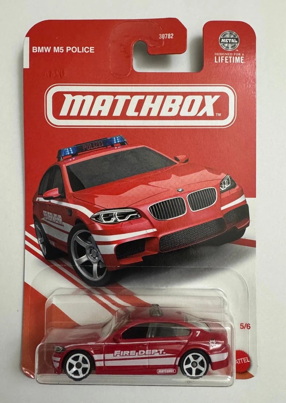 Hot Wheels BMW M5 Police