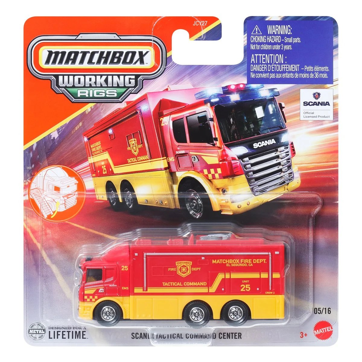Hot Wheels Scania Tactical Command Center