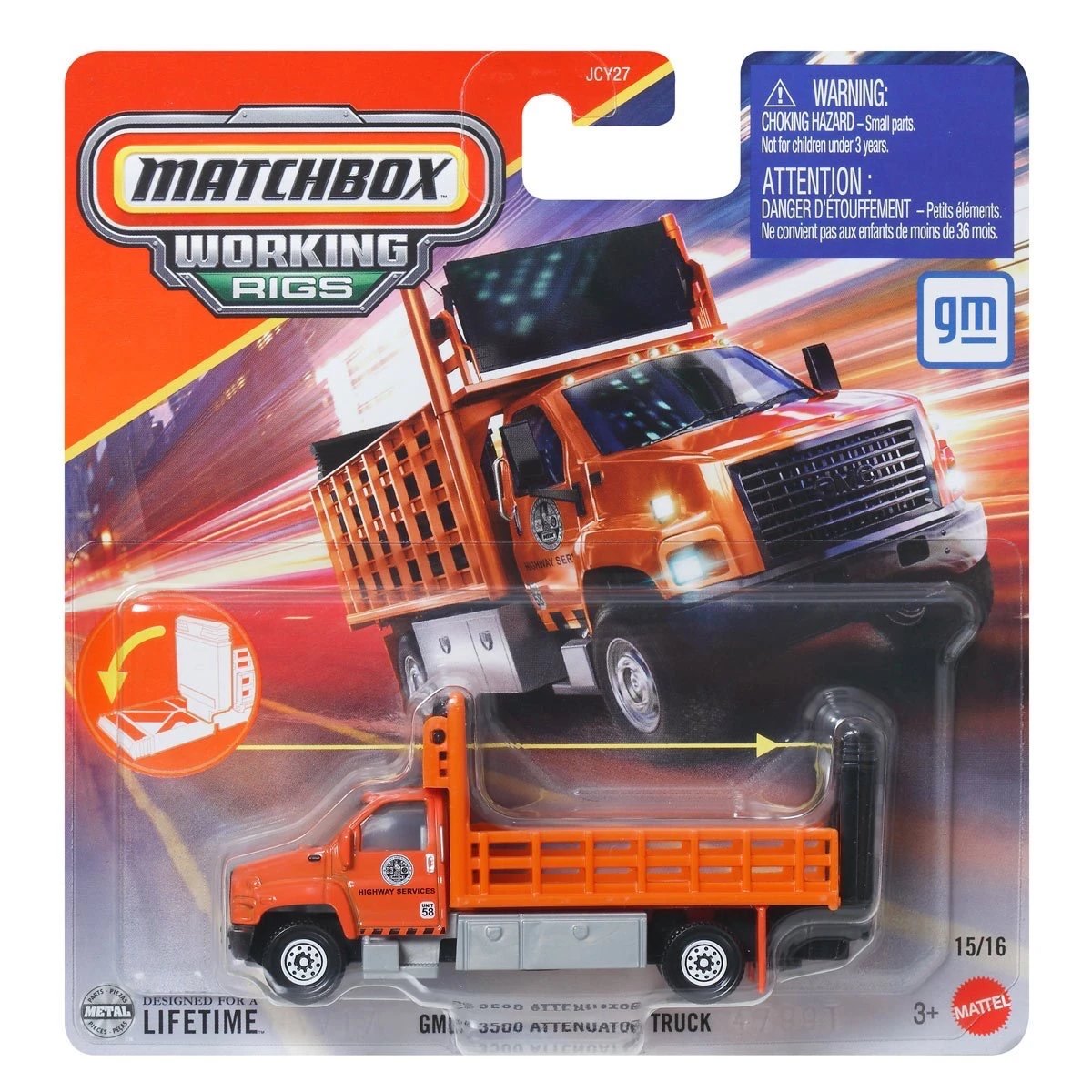 Hot Wheels GMC 3500 Attenuator Truck