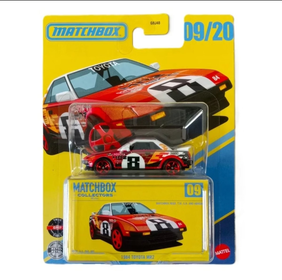 Hot Wheels 1984 Toyota MR2
