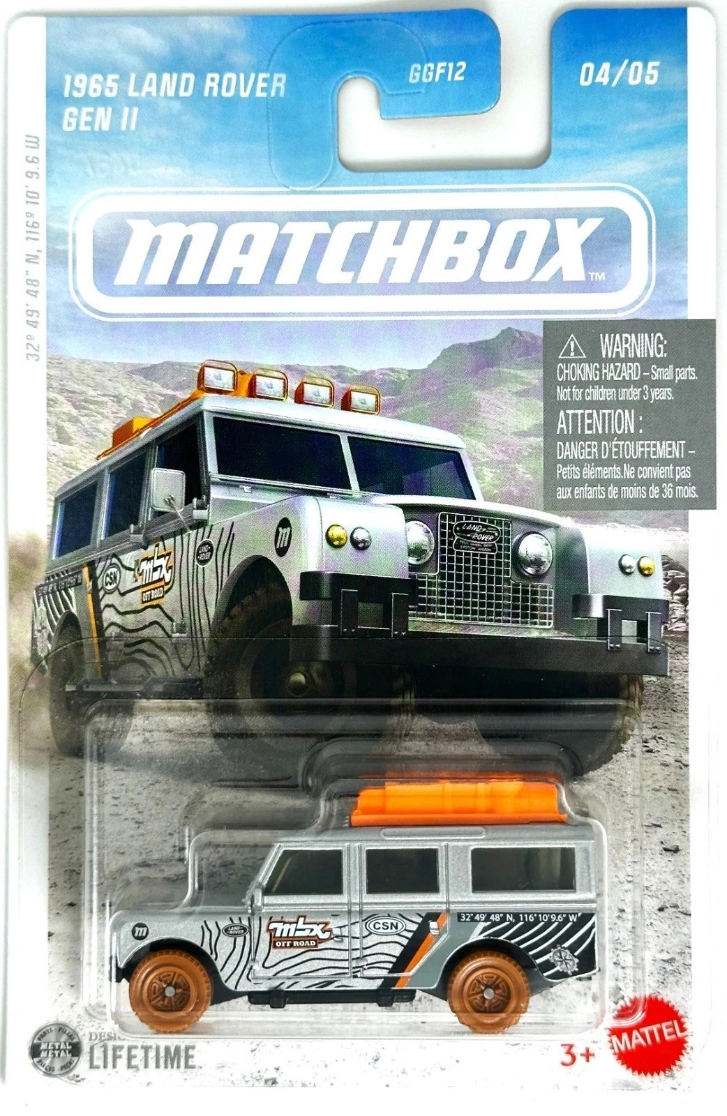 Hot Wheels 1965 Land Rover Gen II