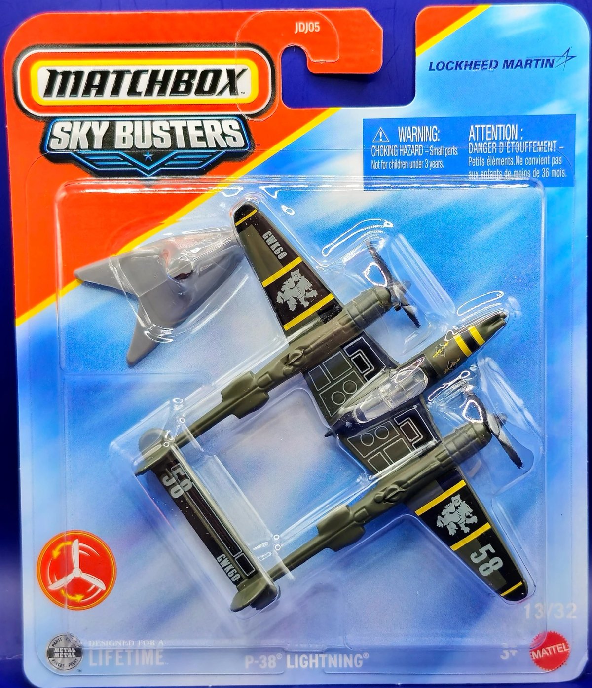 Hot Wheels Lockheed P-38 Lightning