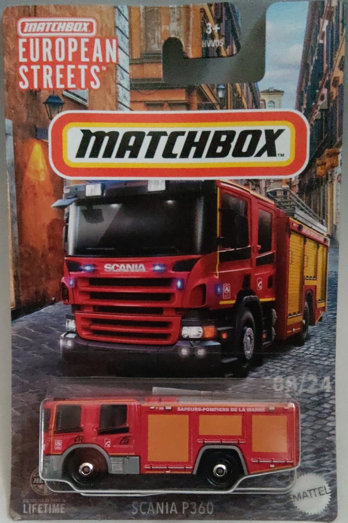 Hot Wheels Scania P 360 Fire Engine