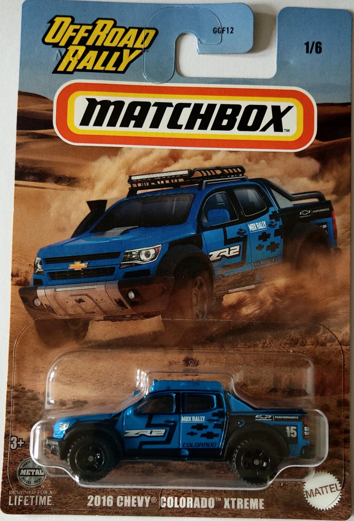 Hot Wheels 2016 Chevy Colorado Xtreme