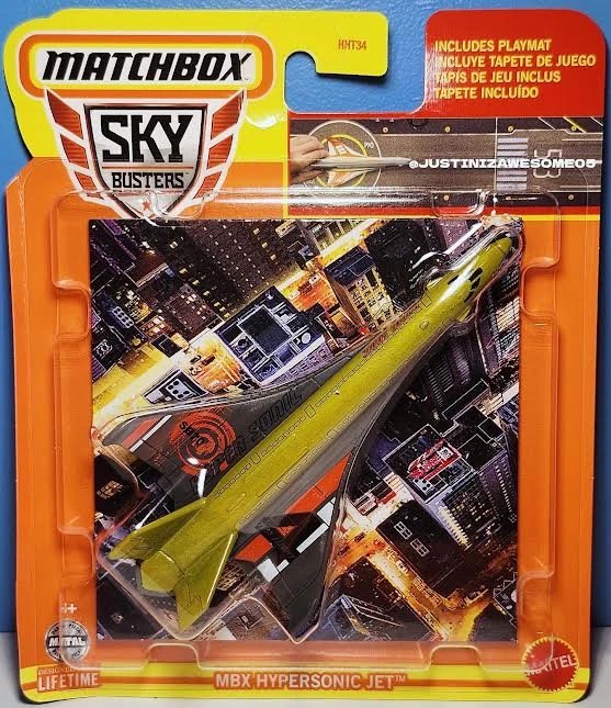 Hot Wheels MBX Hypersonic Jet