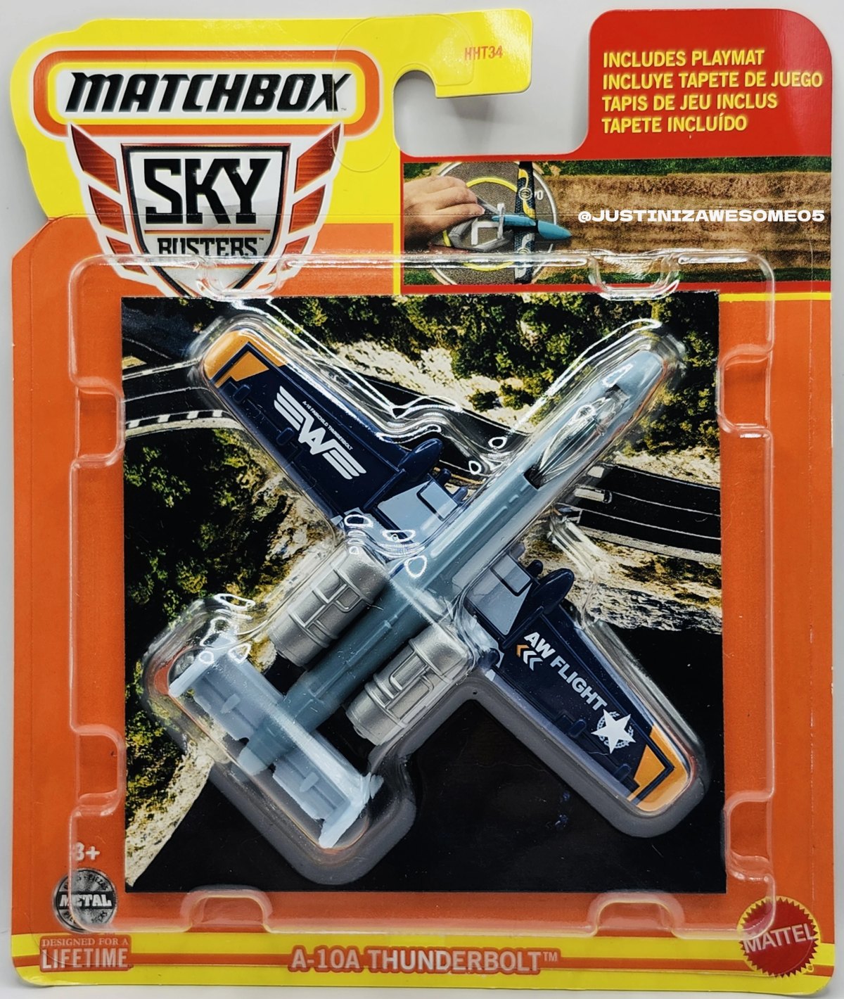 Hot Wheels Fairchild A-10A Thunderbolt II