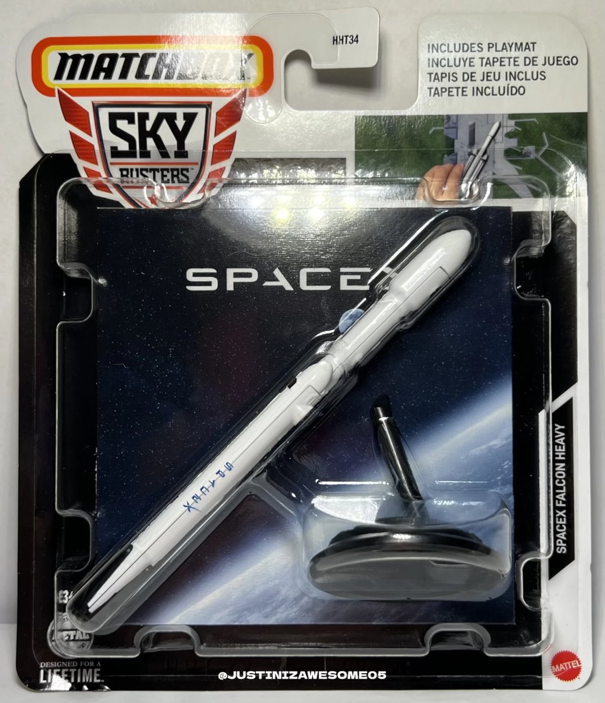 Hot Wheels SpaceX Falcon Heavy