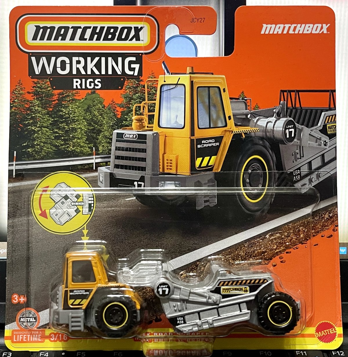 Hot Wheels MBX Road Scraper