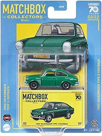 Hot Wheels 1965 Volkswagen Type 3 Fastback