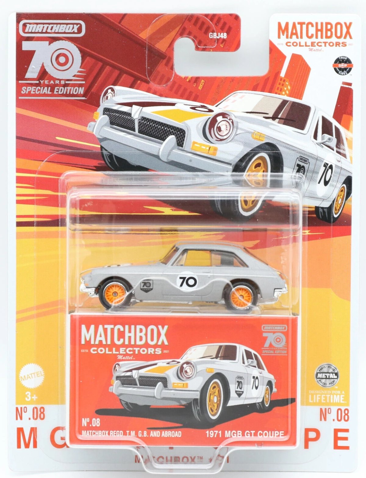 Hot Wheels 1971 MGB GT Coupe