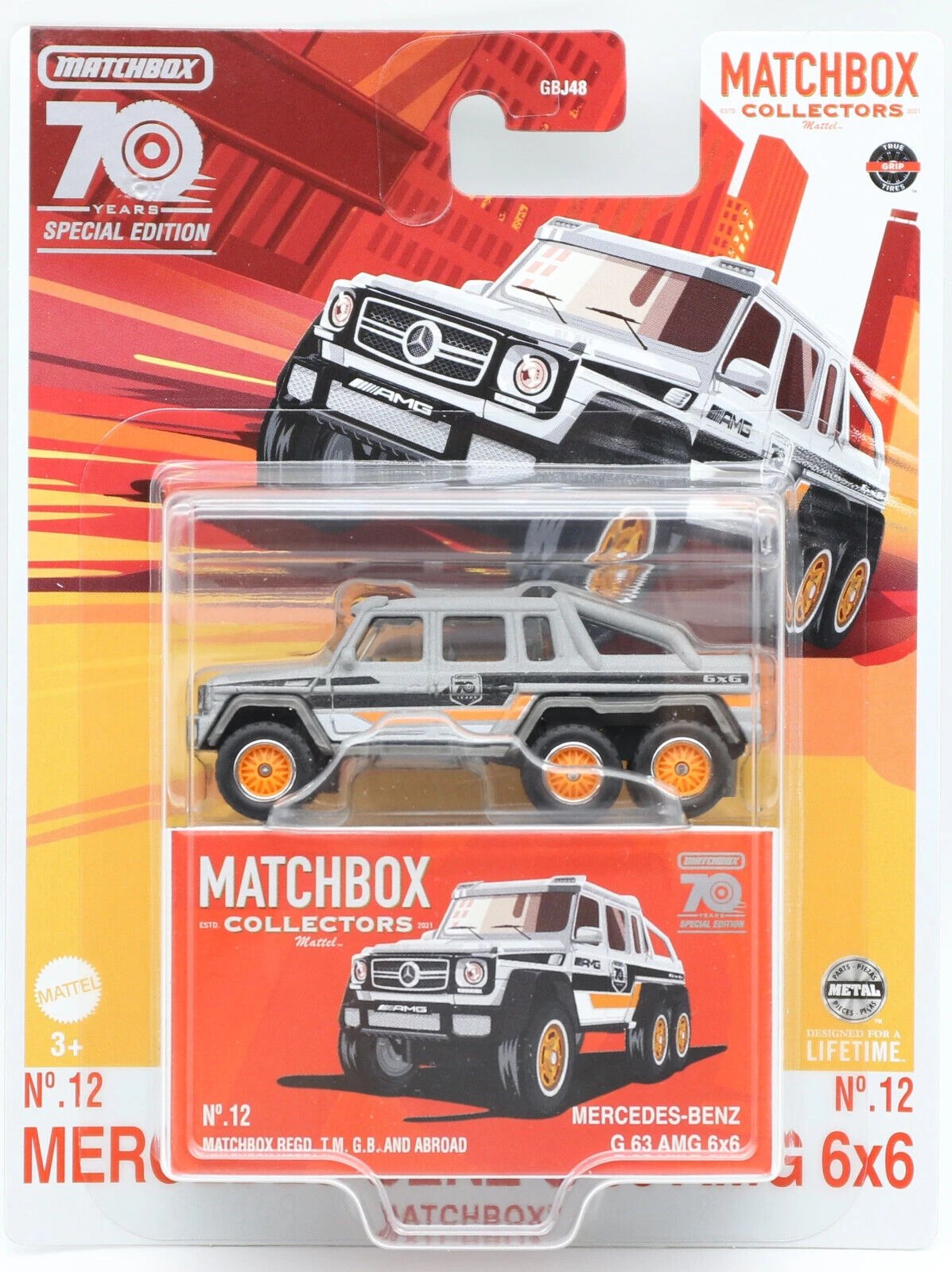 Hot Wheels Mercedes-Benz G63 AMG 6x6