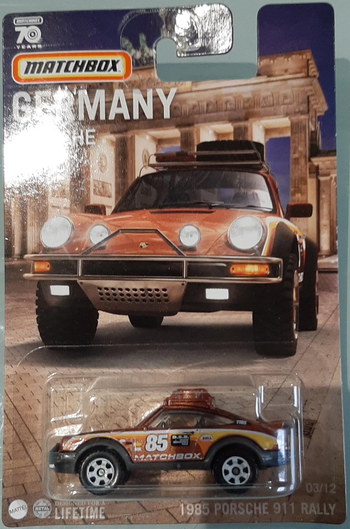 Hot Wheels 1985 Porsche 911 Rally