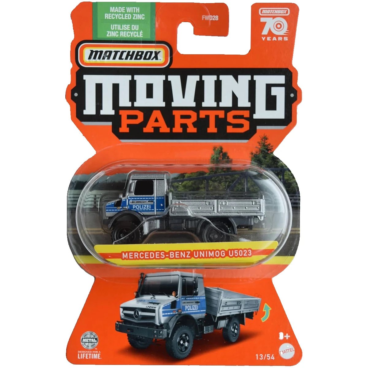 Hot Wheels Mercedes-Benz Unimog U5023